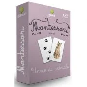 Carti de joc Montessori. Urme de animale
