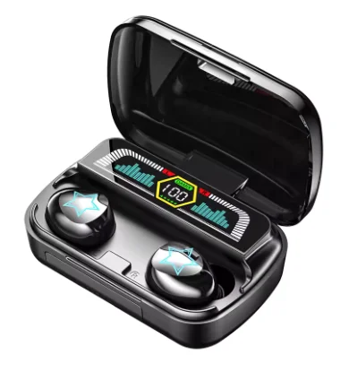 Casti bluetooth M20 pro cu display si afisaj