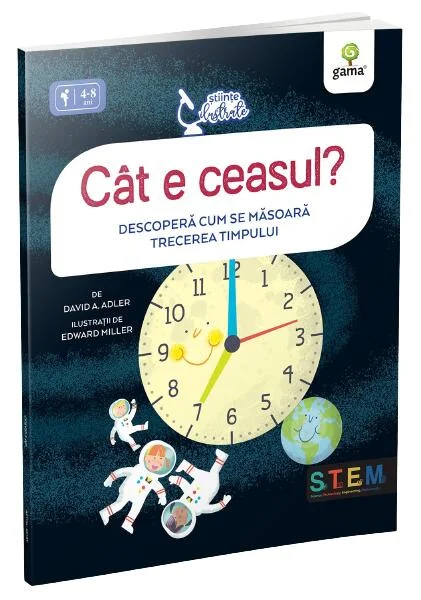 Cât e ceasul? - Paperback brosat - David A. Adler - Gama