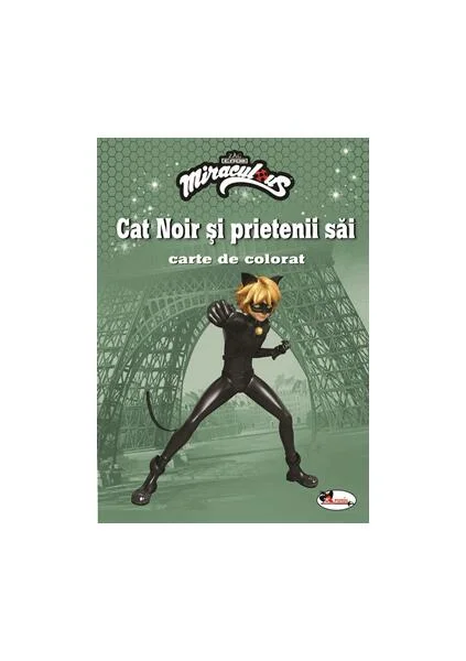 Cat Noir și prietenii săi. Carte de colorat - Paperback - *** - Aramis