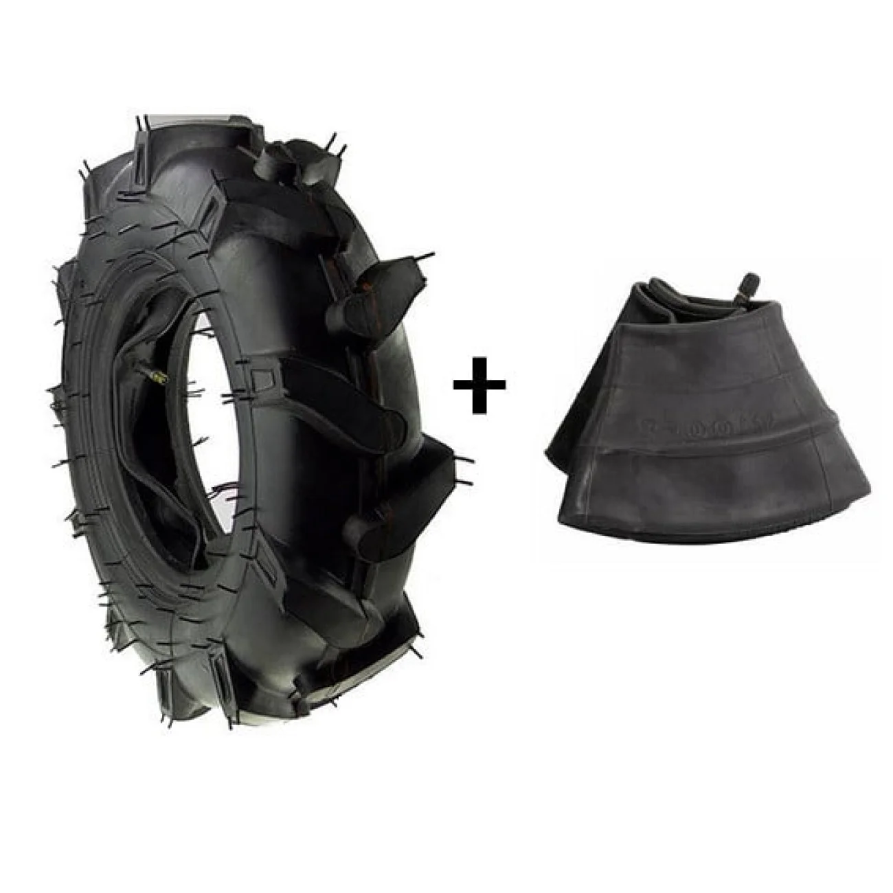 Cauciuc + camera roata motocultor 4.00-8