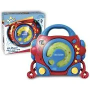 CD player portabil cu 2 microfoane si adaptor, Bontempi