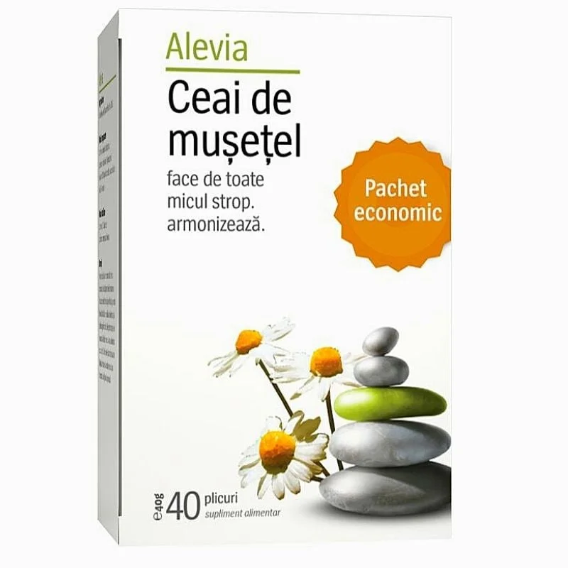 Ceai de musetel, 40 g, Alevia