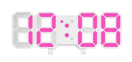 Ceas digital de birou 3D afisaj data ora si temperatura GH 8018