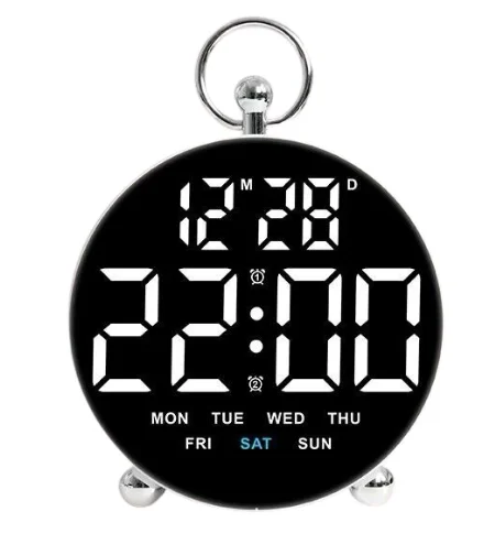 Ceas digital de masa si de perete GH8029 calendar temperatura alarma activare Vocala
