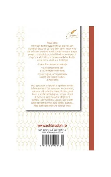 Cei trei muschetari (Vol. 1) - Paperback brosat - Alexandre Dumas - Didactica Publishing House