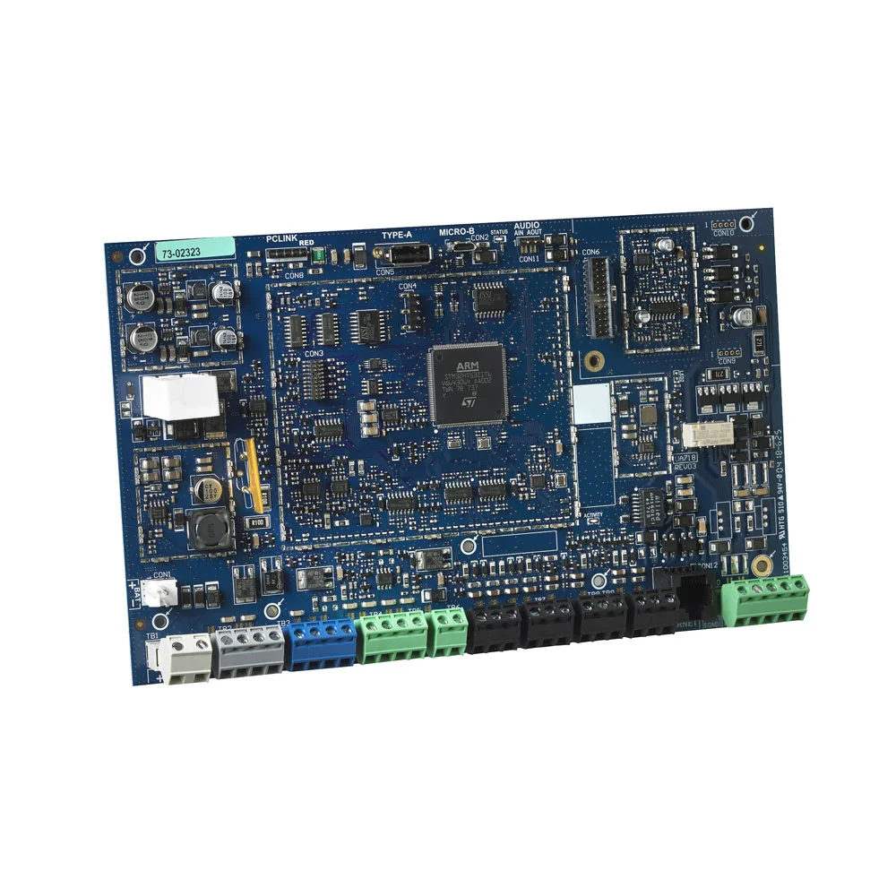 Centrala alarma antiefractie hibrid DSC PowerSeries PRO-HS3128BASE, 8 partitii, 8-128 zone, 1000 utilizatori, PowerG