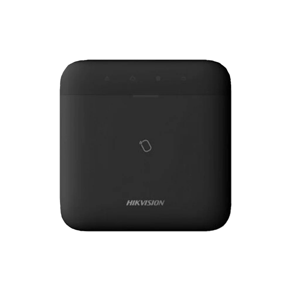 Centrala alarma antiefractie wireless Hikvision AX PRO DS-PWA64-L-WE-BL Black, LAN, WiFi, GPRS, 16 partitii, 64 zone/iesiri, 32 utilizatori, 868 MHz