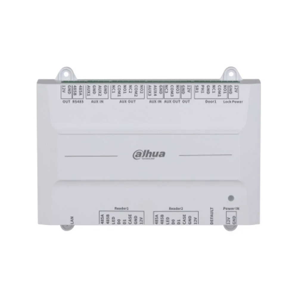 Centrala control acces Dahua ASC4201B-D, o usa bidirectionala, card/amprenta/parola/QR, PoE