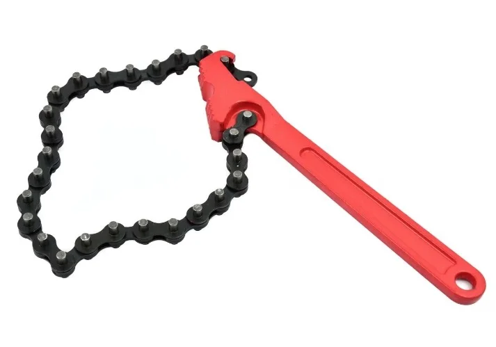 Cheie cu Lant Filtre 14" Maner Rosu