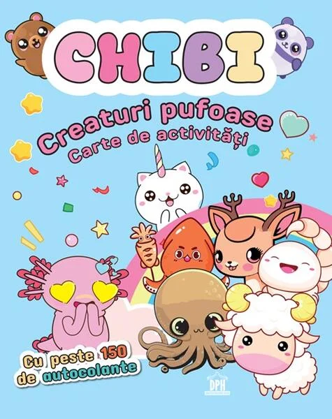 Chibi. Creaturi pufoase. Carte de activități - Paperback - *** - Didactica Publishing House