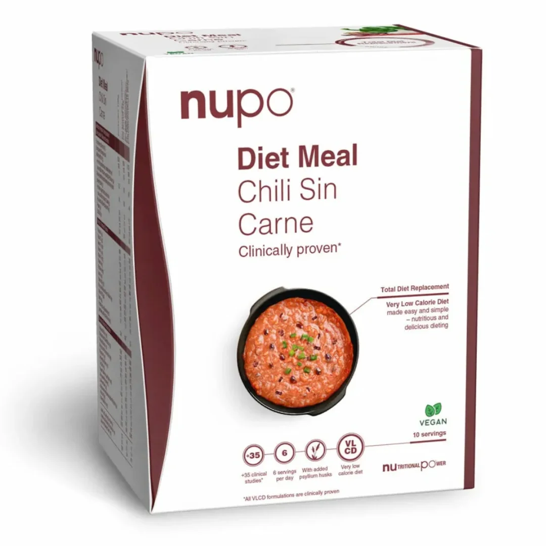 Chili sin Carne, 10 portii, Dieta Nupo