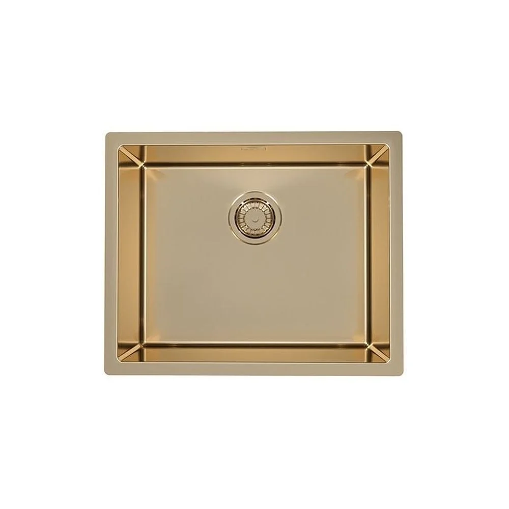 Chiuveta bucatarie bronz cuva mare Monarch Quadrix 50