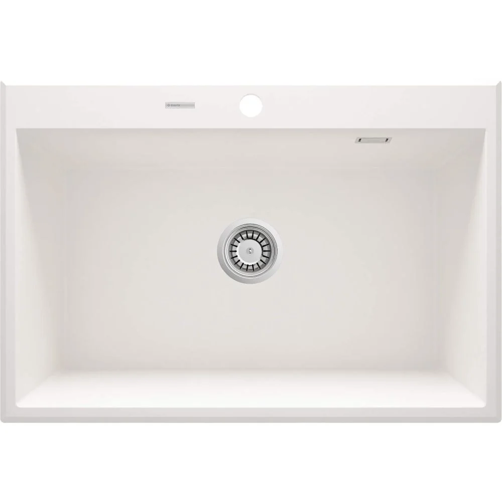 Chiuveta bucatarie compozit alba Deante Eridan