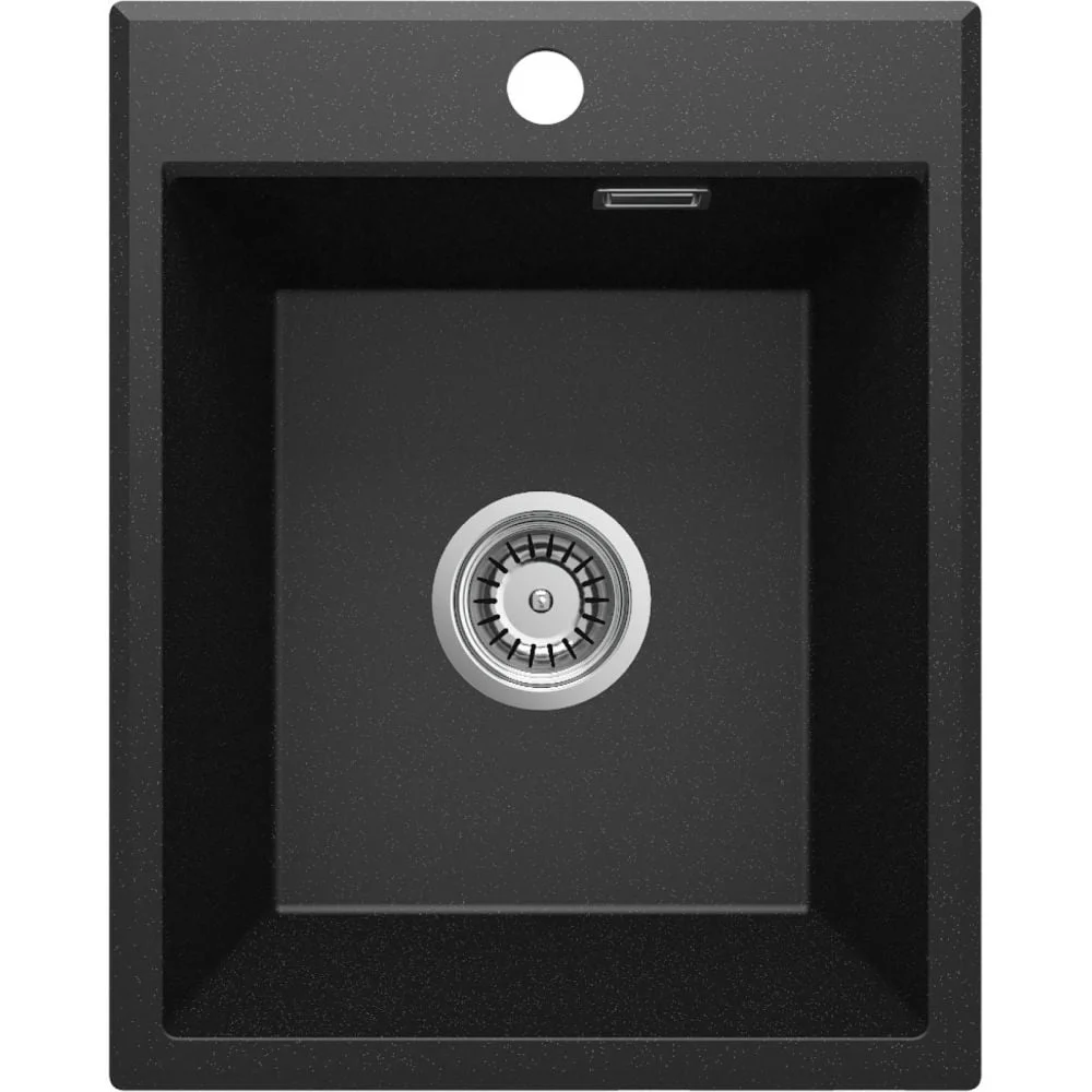 Chiuveta bucatarie compozit fara picurator grafit metalic Deante Eridan