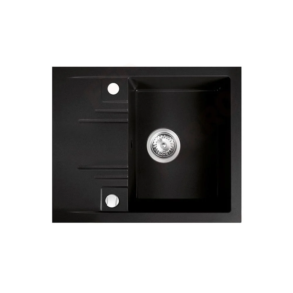 Chiuveta bucatarie compozit negru mat Ferro Mezzo