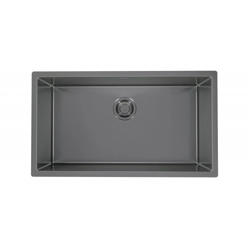 Chiuveta bucatarie cuva mare culoare antracit Alveus Monarch Quadrix 60