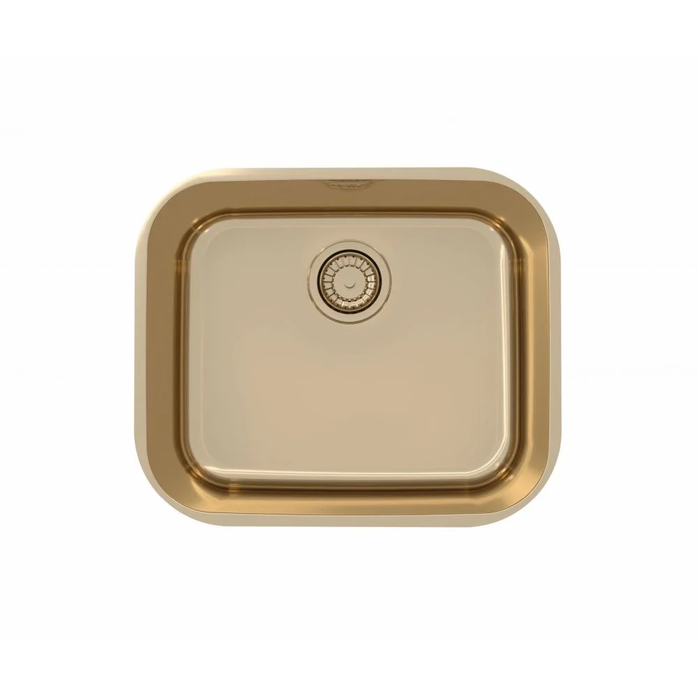 Chiuveta bucatarie sub blat culoare bronz Alveus Monarch Variant 10