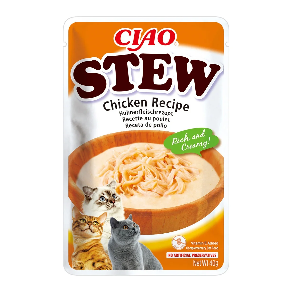 Ciao Cat Stew, 40 grame