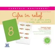 Cifre in relief. Montessori - Charlotte Poussin