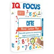 Cifre. Nivel Junior Plus. Colectia IQ focus