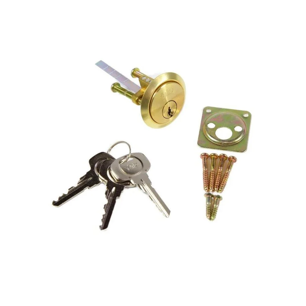 Cilindru de siguranta broasca aplicata Yale, diametru 27 mm, grosime usa recomandata 85 mm