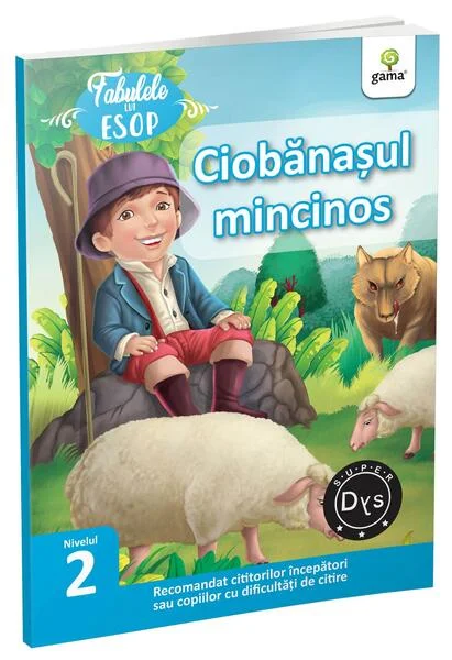Ciobănașul mincinos - Paperback brosat - Esop - Gama