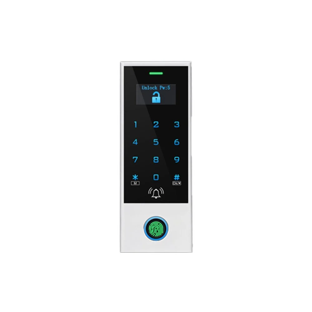 Cititor biometric cu tastatura Secukey HFD2, EM,125 KHz, card, PIN, amprenta, 10000 utilizatori