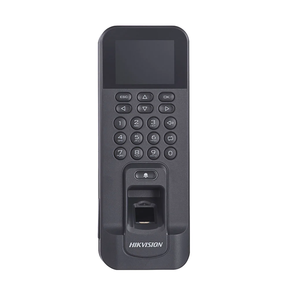 Cititor biometric de interior IP WiFi Hikvision DS-K1T804AMF, 2.4 inch, Mifare, 13.56 MHz, 3.000 amprente, 3.000 carduri, 100.000 evenimente