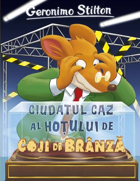 Ciudatul caz la hoțului de coji de brânză (Vol. 9) - Paperback brosat - Geronimo Stilton - RAO