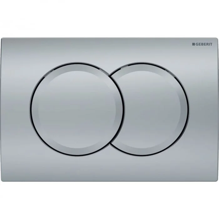 Clapeta actionare dubla rezervor wc crom mat Geberit Delta 01