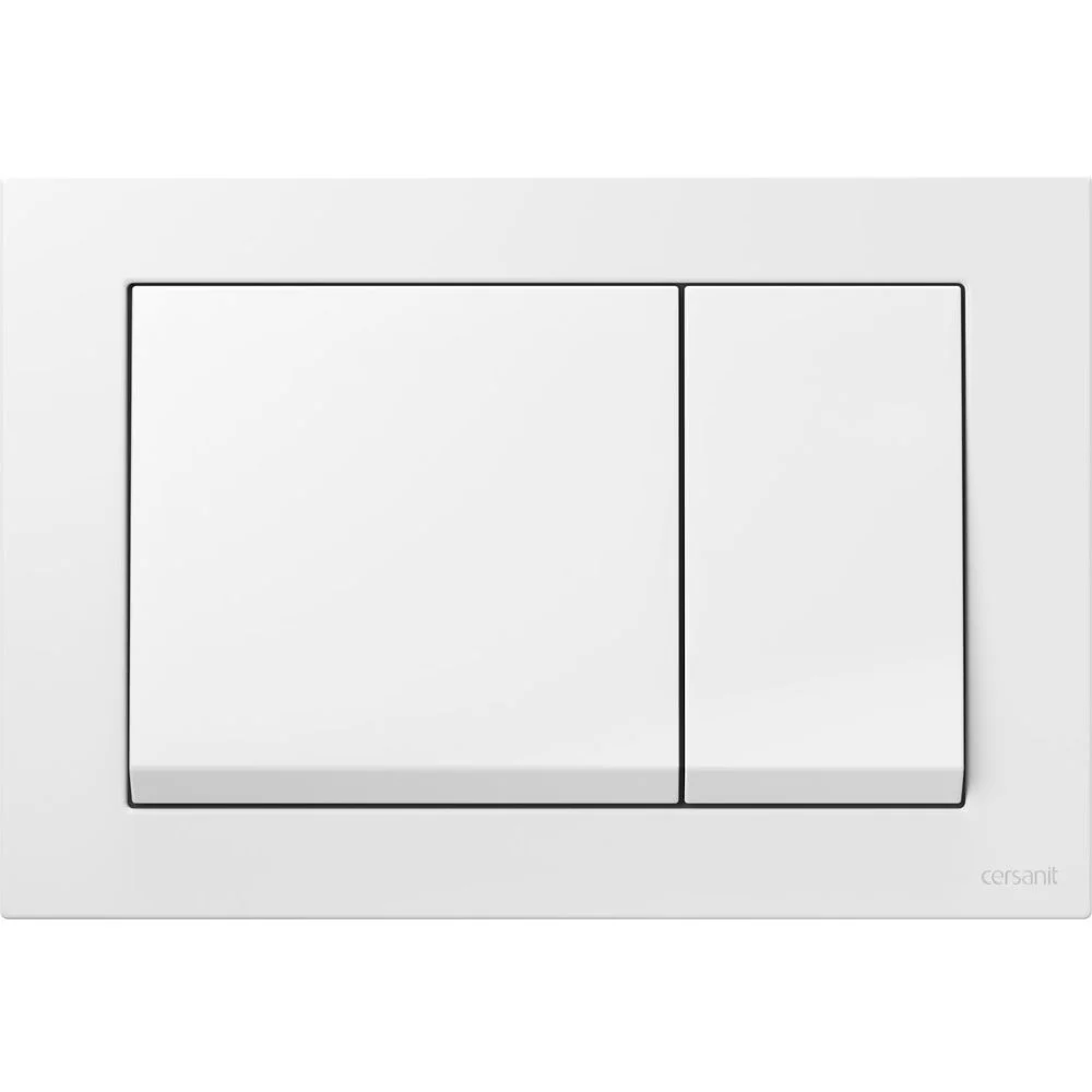 Clapeta actionare rezervor wc alb lucios Cersanit Enter II