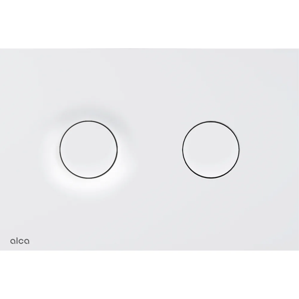 Clapeta actionare rezervor wc alb mat Alcadrain M1976