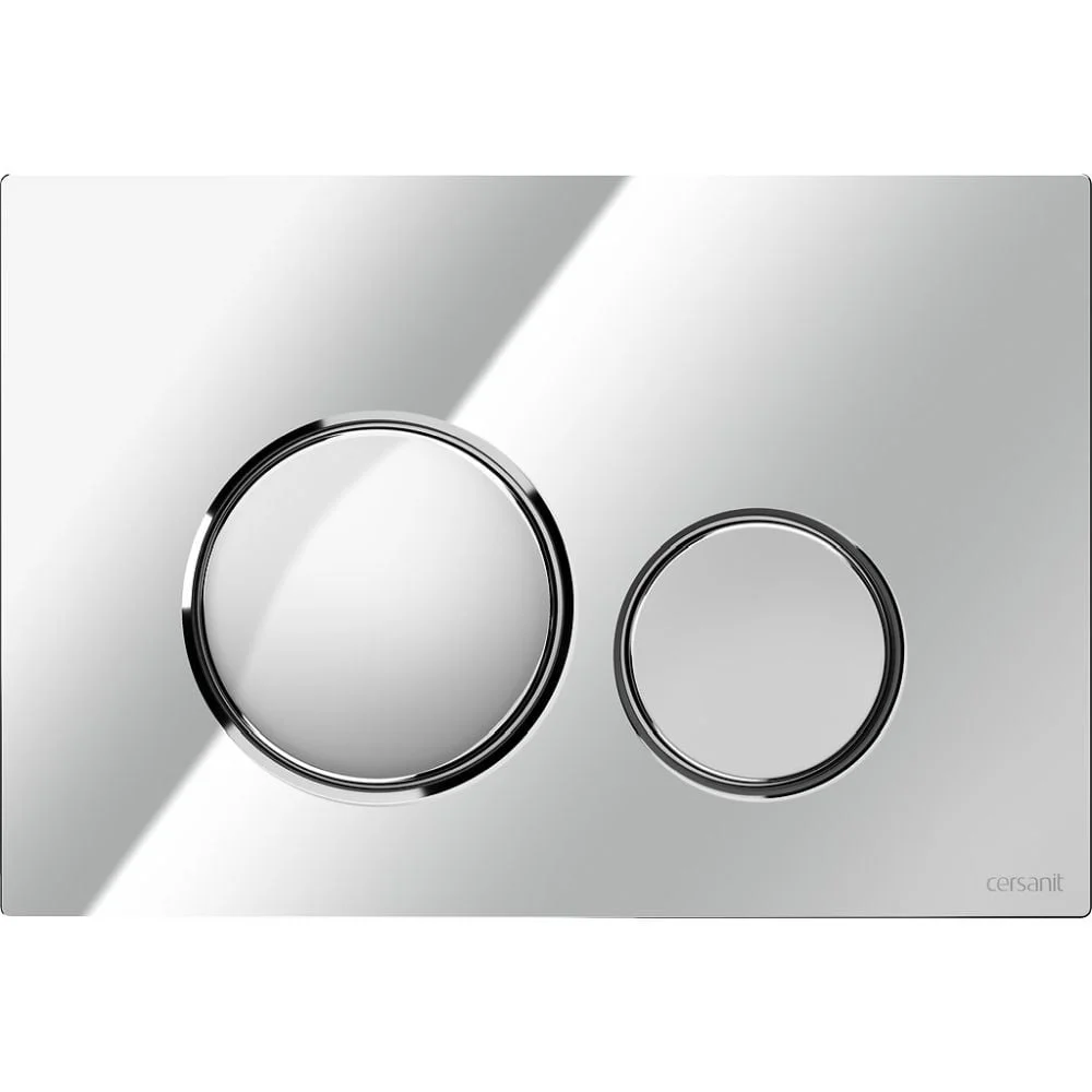 Clapeta actionare rezervor wc crom lucios Cersanit Luna