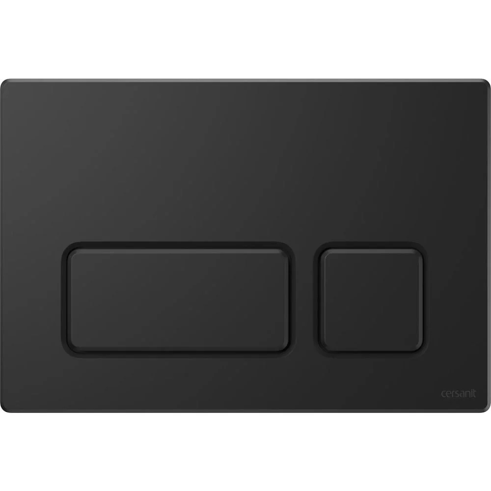 Clapeta actionare rezervor wc negru mat Cersanit Block