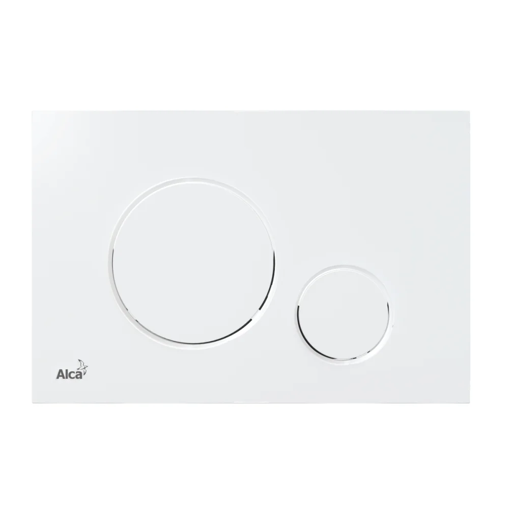 Clapeta actionare wc alb lucios Alcaplast 670