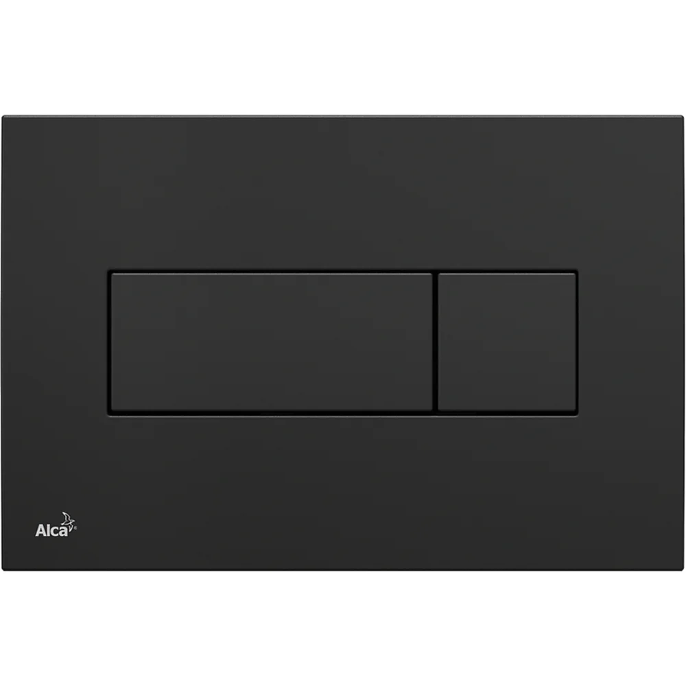 Clapeta actionare wc negru lucios Alcaplast 378