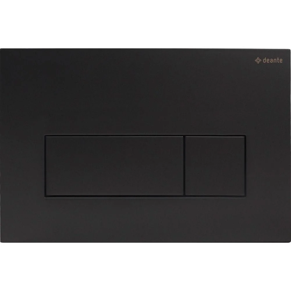 Clapeta actionare wc slim negru mat Deante