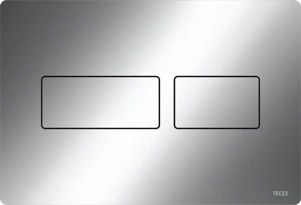 Clapeta de actionare dual-flush, crom lucios, TECEsolid