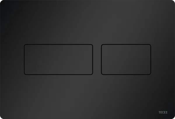 Clapeta de actionare dual-flush, negru mat, TECEsolid