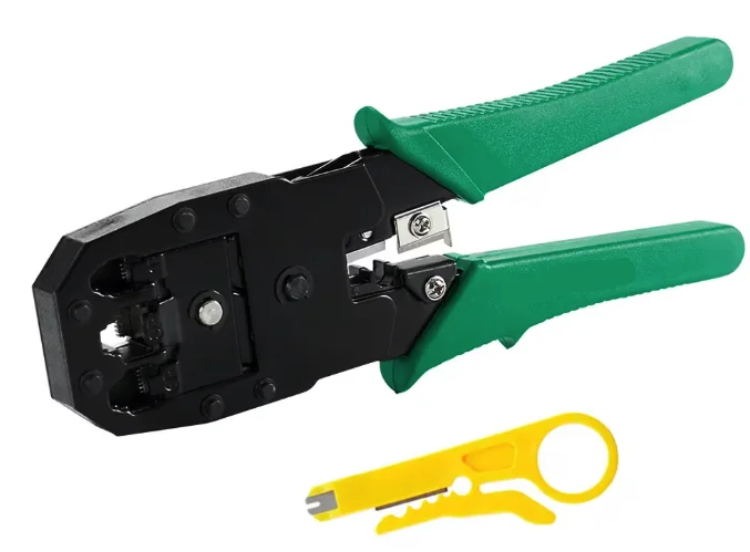 Cleste sertizat mufe RJ45 RJ9 RJ11 Internet si Telefon