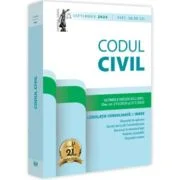 Codul civil - septembrie 2025. Editie tiparita pe hartie alba - Dan Lupascu