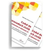 Codul de procedura civila comentat si adnotat pentru uzul studentilor si al candidatilor la examenele de admitere in profesie. Vol. 1 si Vol. 2 - Gabr