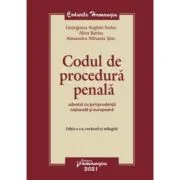 Codul de procedura penala adnotat cu jurisprudenta nationala si europeana. Editia a 2-a - Georgiana Anghel-Tudor, Alina Barbu, Alexandra Sinc