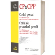 Codul penal. Codul de procedura penala. Editia a 35-a, actualizata la 25 iulie 2025 - Petrut Ciobanu