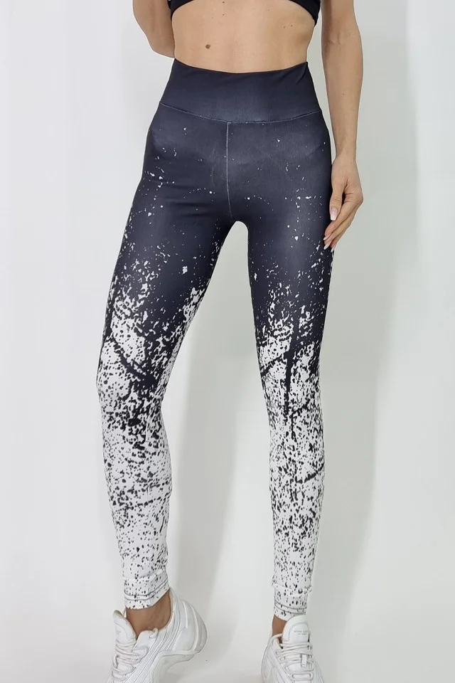 Colanti fitness Norman, cu model abstract