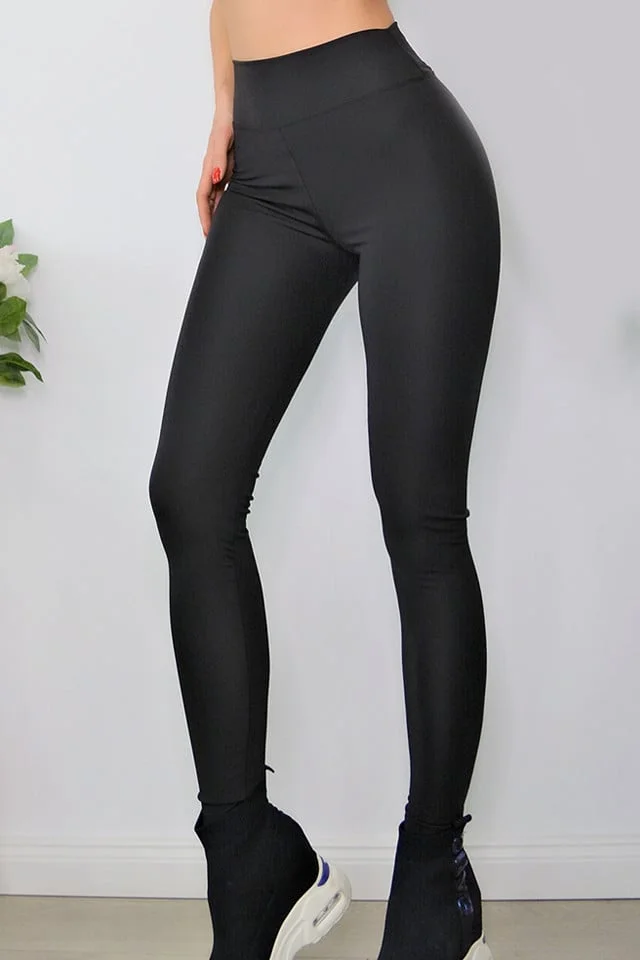 Colanti modelatori negri cu talie inalta