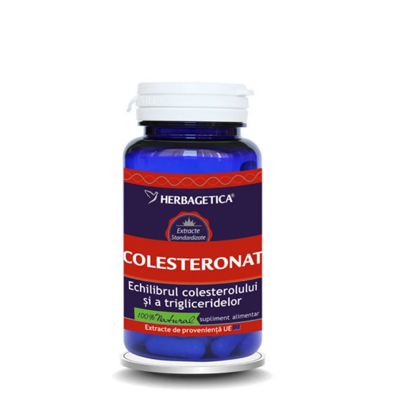 Colesteronat, 30 capsule, Herbagetica