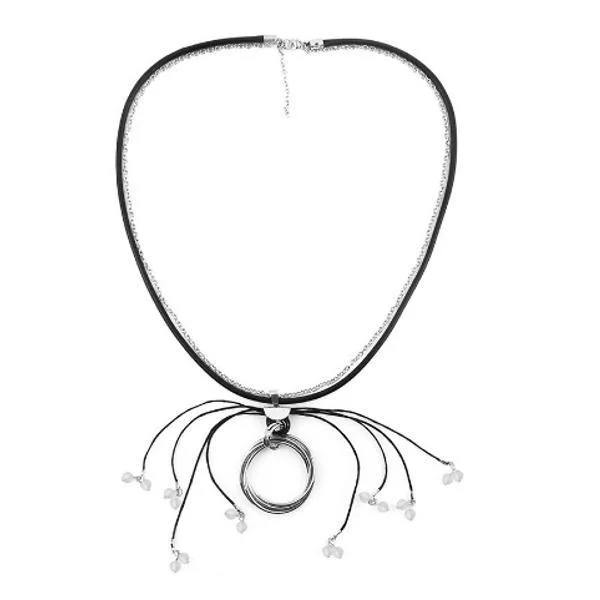 Colier Flavia - negru - Lucy Style 2000