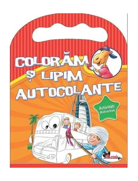 Colorăm și lipim cu autocolante - Paperback - ... - Aramis